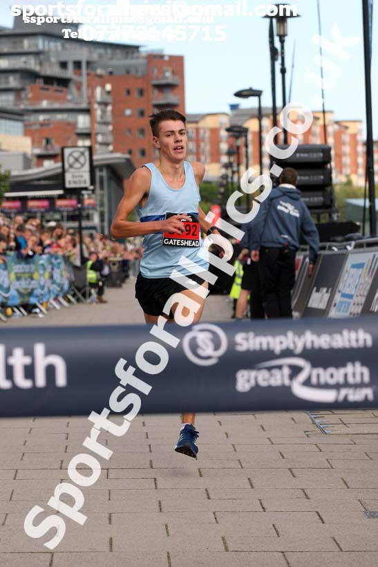 Simplyhealth Junior Great North Run. Photo: David T. Hewitson/Sports for All Pics